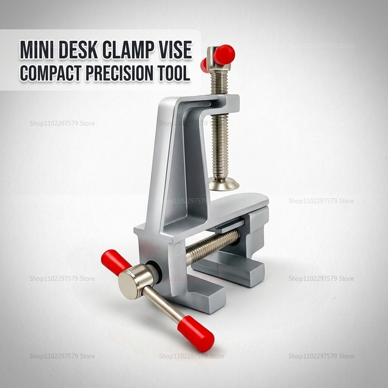 Jewelry Making Vise - Aluminum Mini Table Bench Vice Clamp