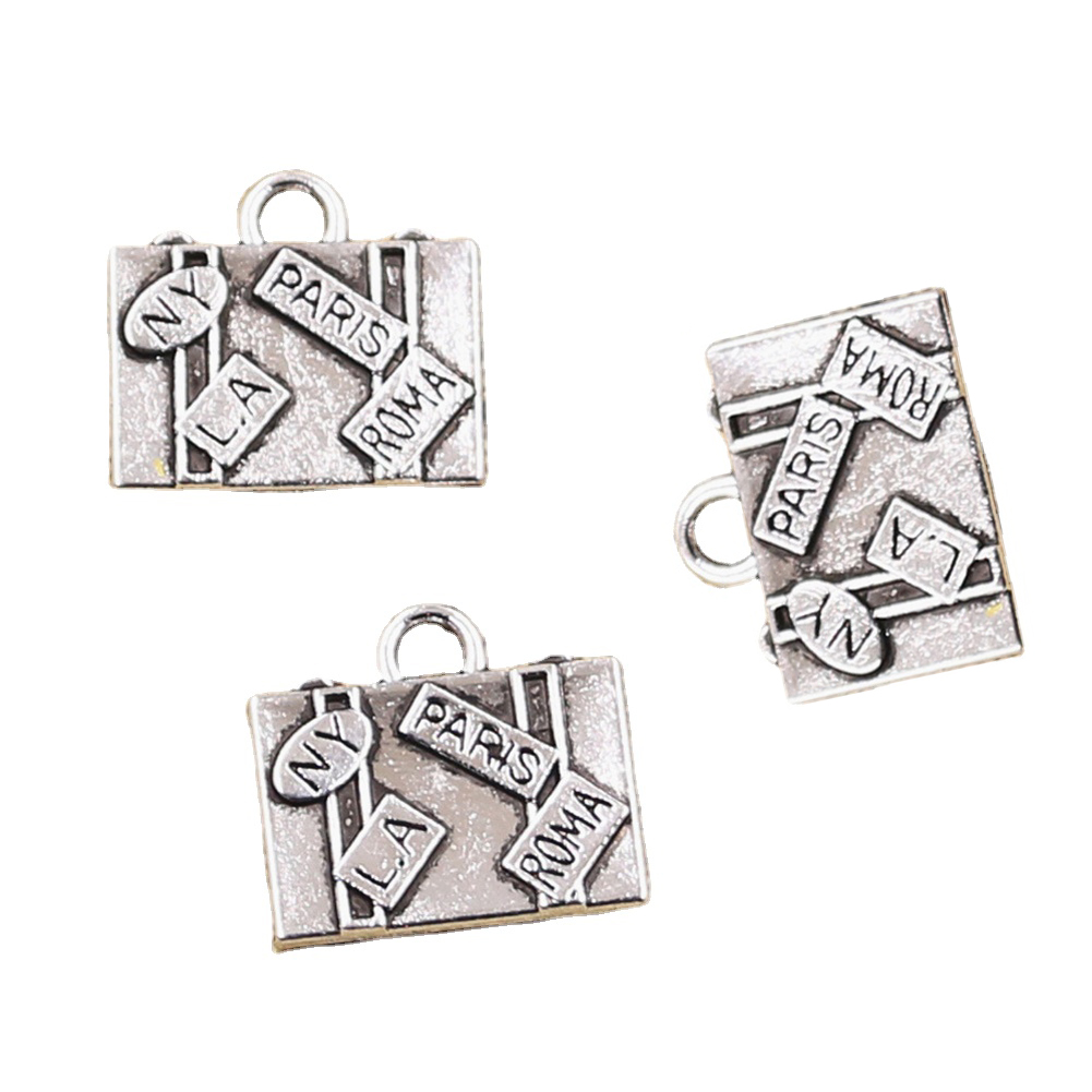 Jewelry Making New York - 10pcs Charms Travel Bags New York