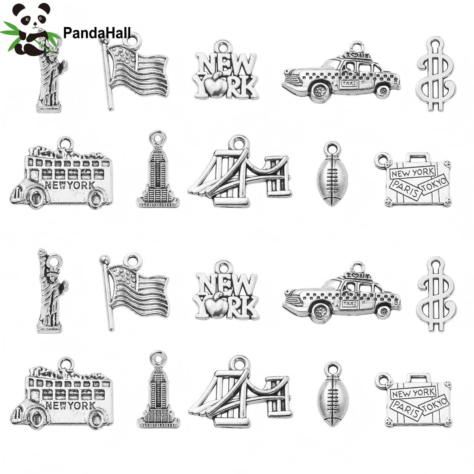 Jewelry Making New York - PandaHall 100Pcs 10 Styles America New