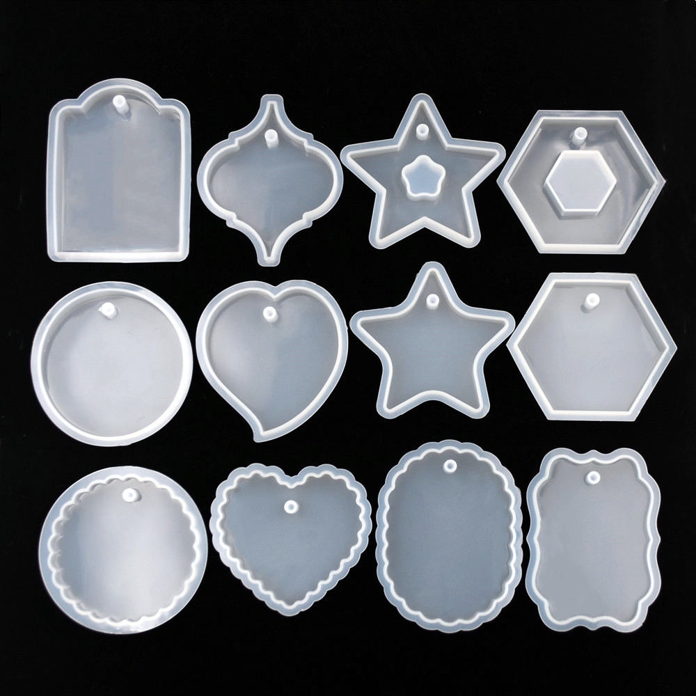 Jewelry Making Tools List - 1PC Tag Silicone Mold Resin Silicone