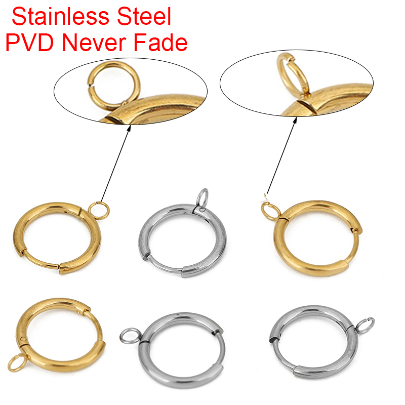 Jewelry Making Essentials - 10pcs PVD Never Fade Earrings Hooks