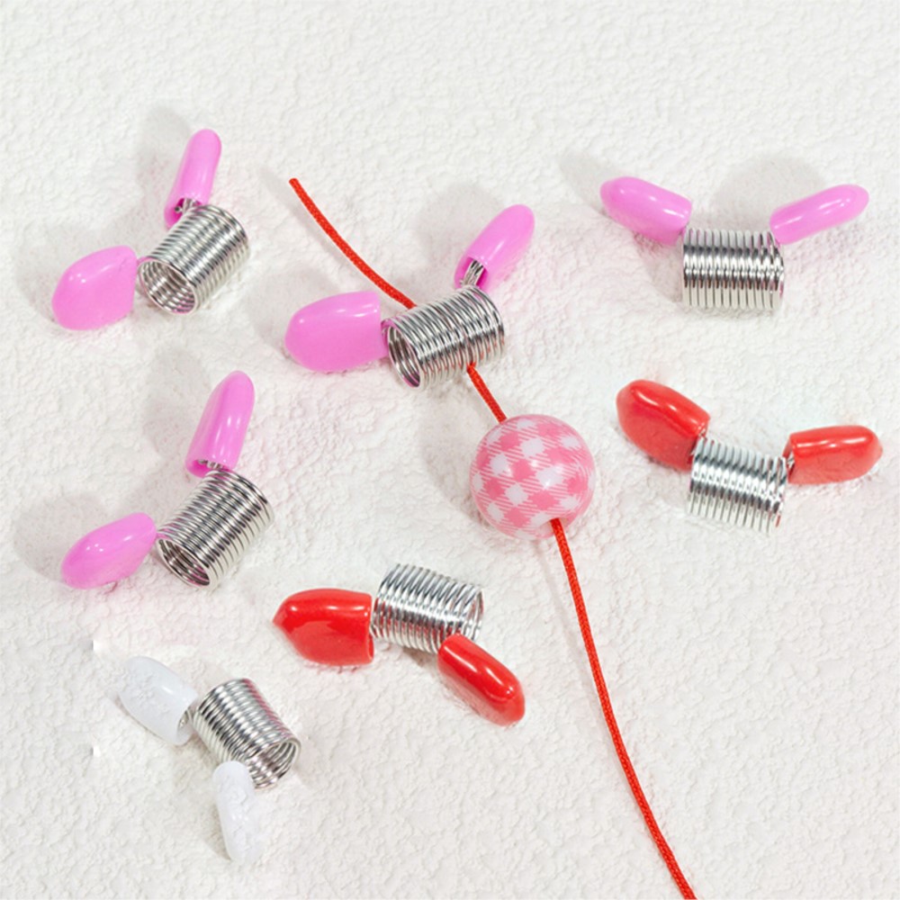 Jewelry Making Tools List - 5pcs Spring Bead Clamps Creative Wire