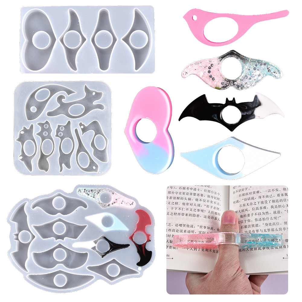 Jewelry Making Guide Book - DIY Crystal Mirror Silicone Mold Multi-style