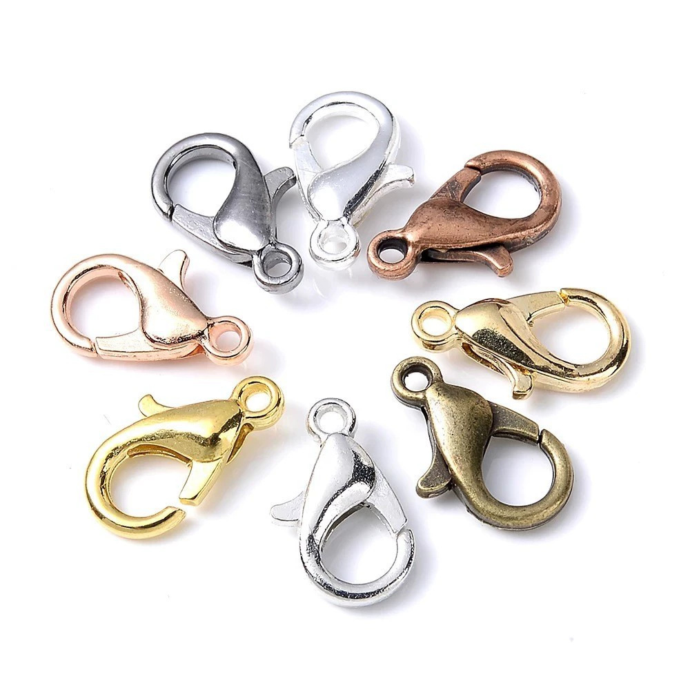 Jewelry Making School - 100pcs 9 12 14mm Zinc Alloy