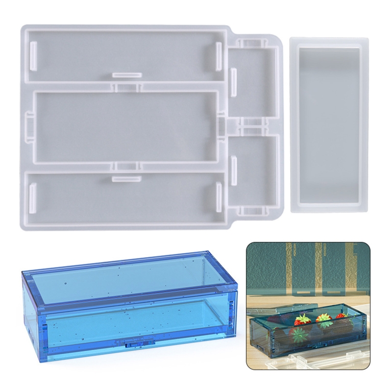 Jewelry Making Workshop - A52E Dominoes Box Silicone Mold for