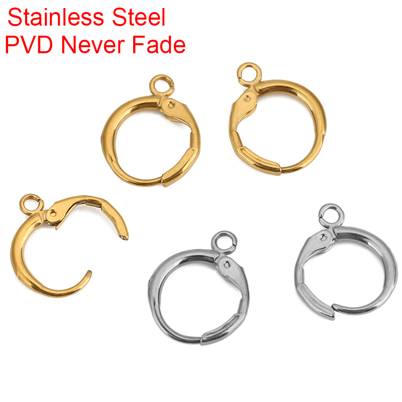 Jewelry Making Metals - 10pcs PVD Never Fade Stainless Steel