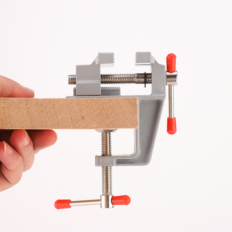 Jewelry Making Vise - Multifunctional Aluminum Alloy Bench Vise Portable