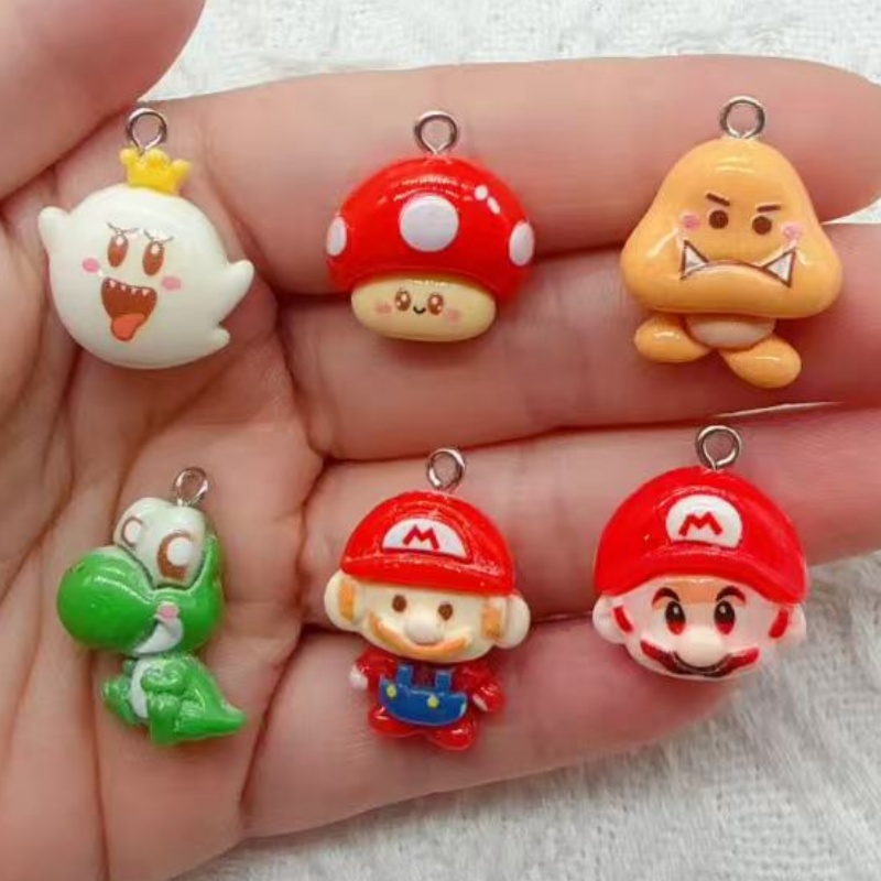Jewelry Making Jewelry - 10pcs resin cartoon pendant, DIY jewelry