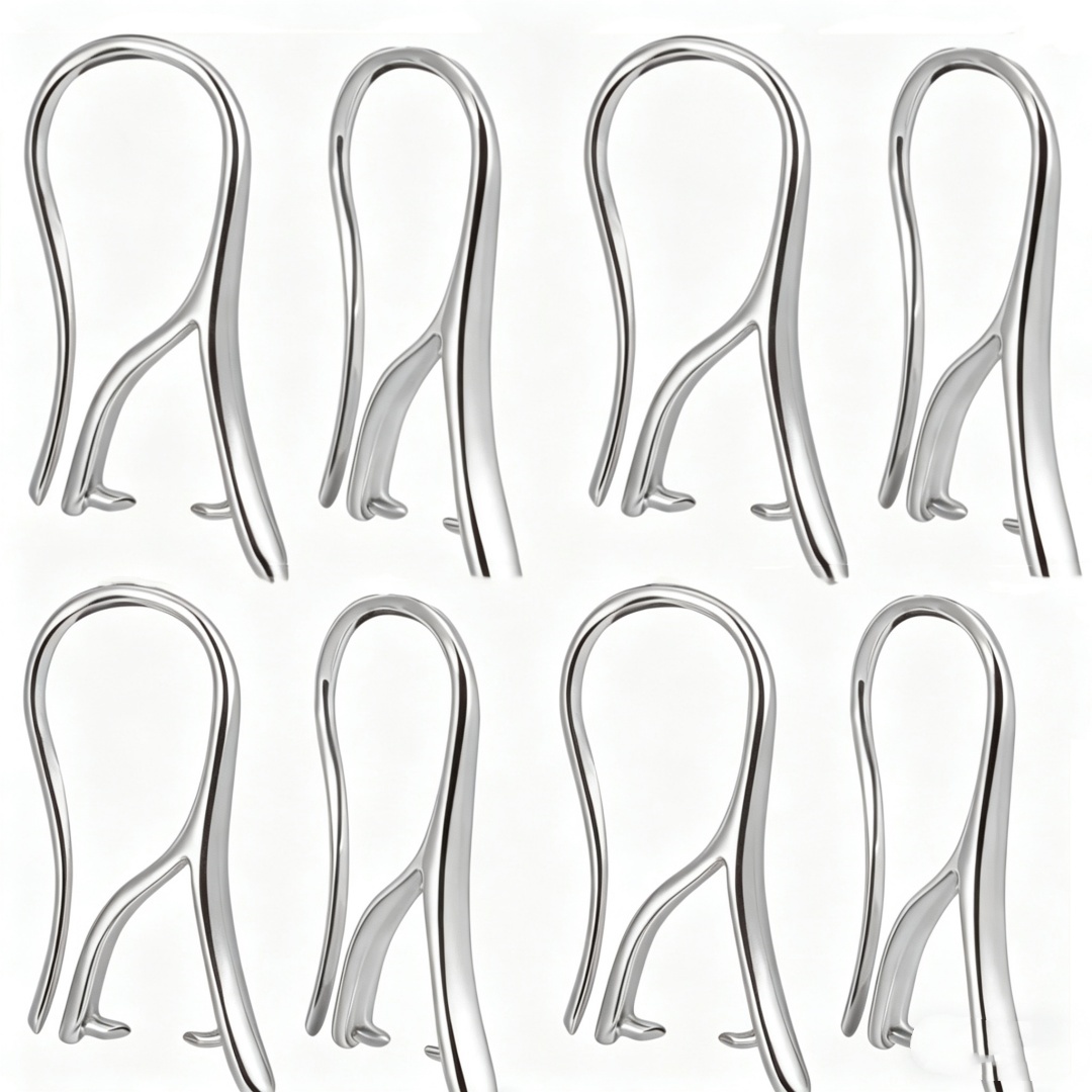 10/30Pcs White with Pinch Bail - Jewelry Making Essentials review and price