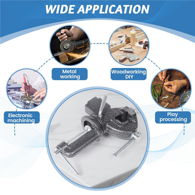 AC88-50Type Table Vise 360° Un - Jewelry Making Vise review and price