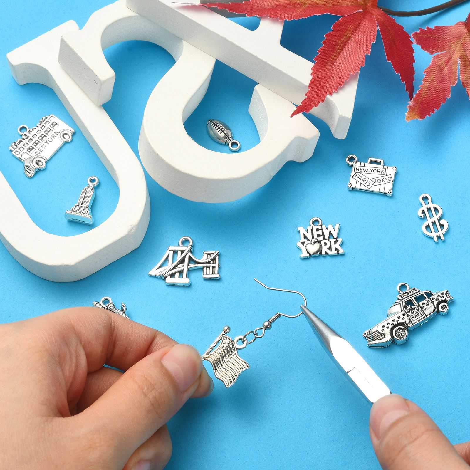 PandaHall 100Pcs 10 Styles Ame - Jewelry Making New York review and price