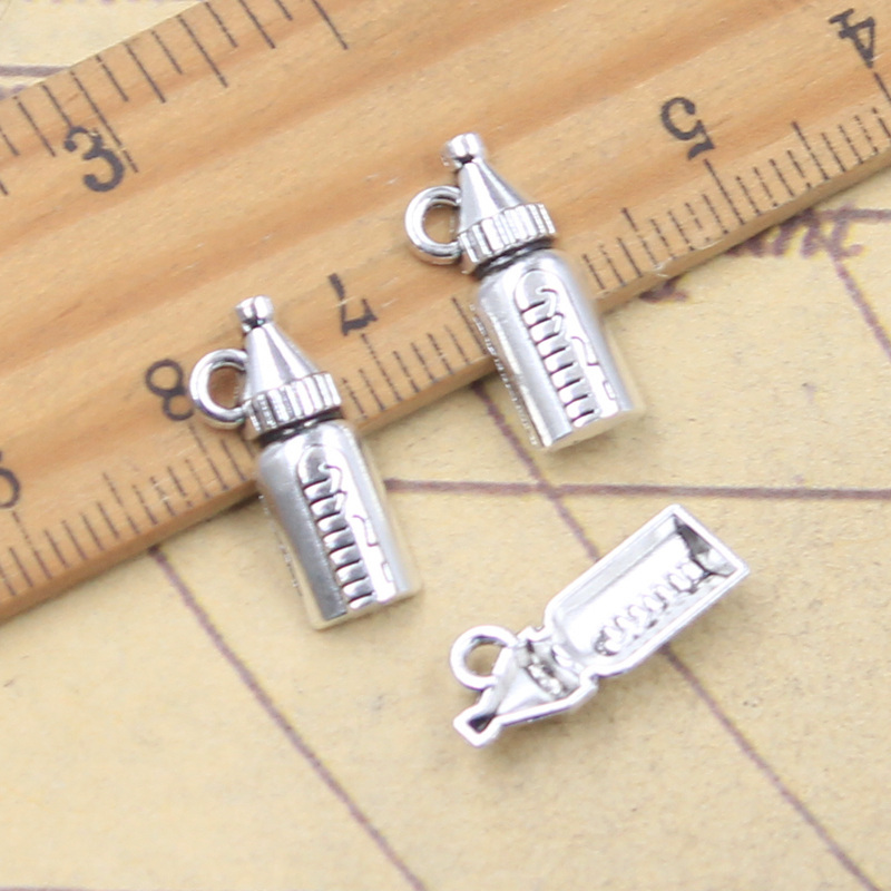 30pcs Charms Baby Bottle Feedi - Jewelry Making 3 Year Old review and price