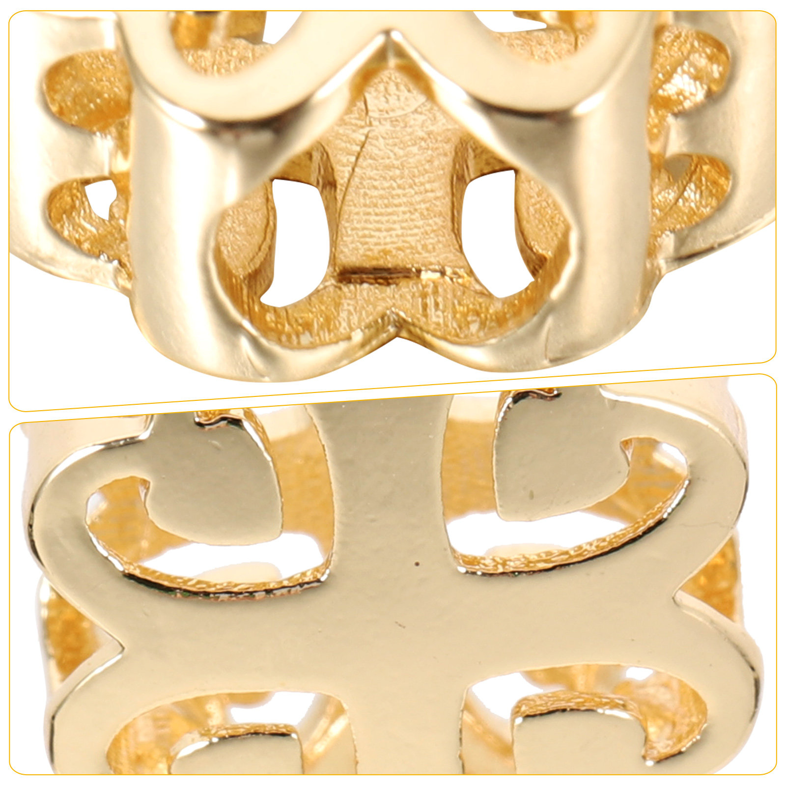5Pcs Four Leaf Beads Copper Ho - Jewelry Making Ideas With Beads review and price
