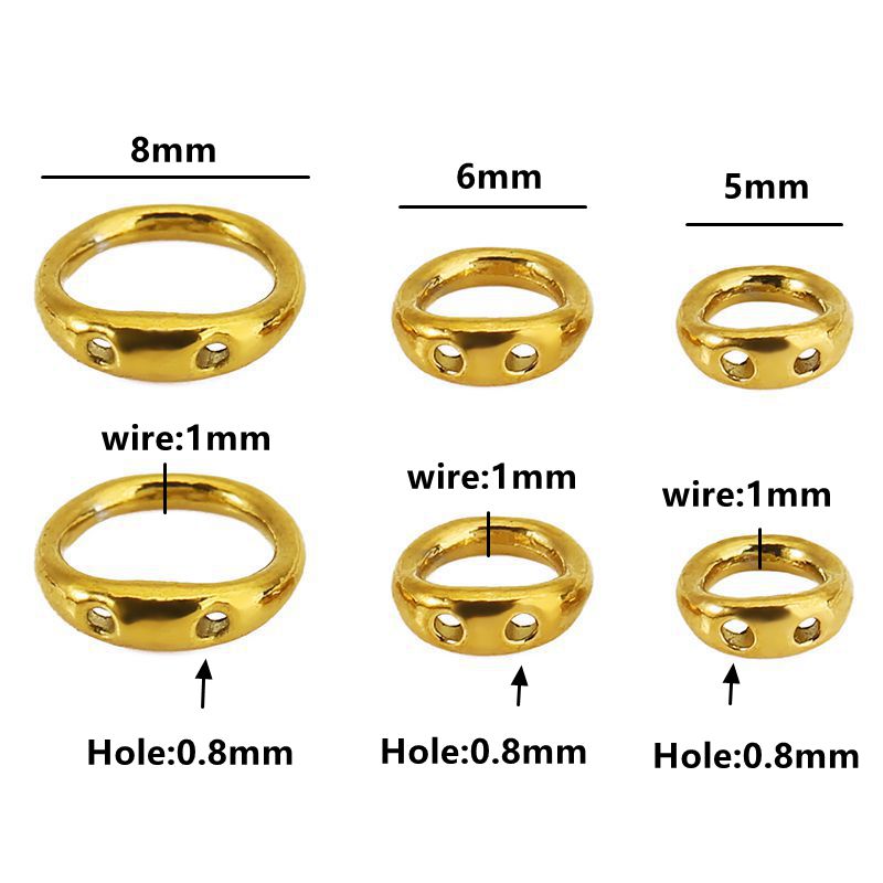 30pcs 5/6/8mm Stainless Steel  - Jewelry Making Essentials review and price