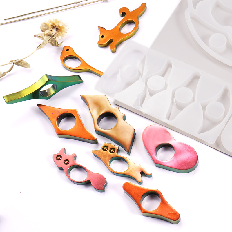 DIY Crystal Mirror Silicone Mo - Jewelry Making Guide Book review and price