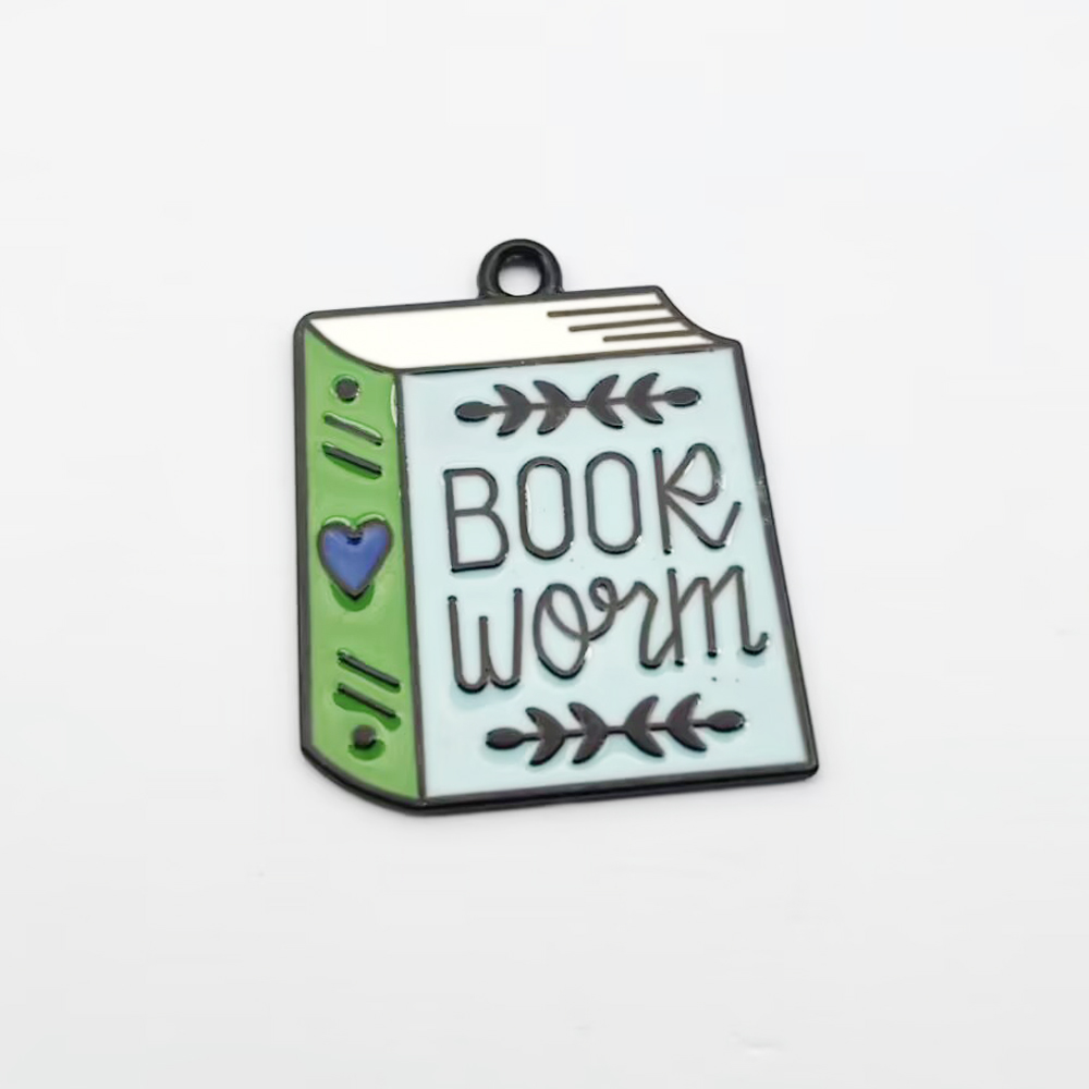 10pcs Flower Book Charm for Je - Jewelry Making Guide Book review and price
