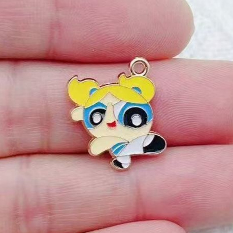 10pcs Alloy Oil-Dripping Carto - Jewelry Making Jewelry review and price