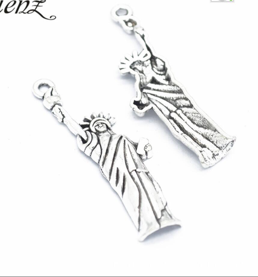 5pcs Charms Statue Of Liberty  - Jewelry Making New York review and price