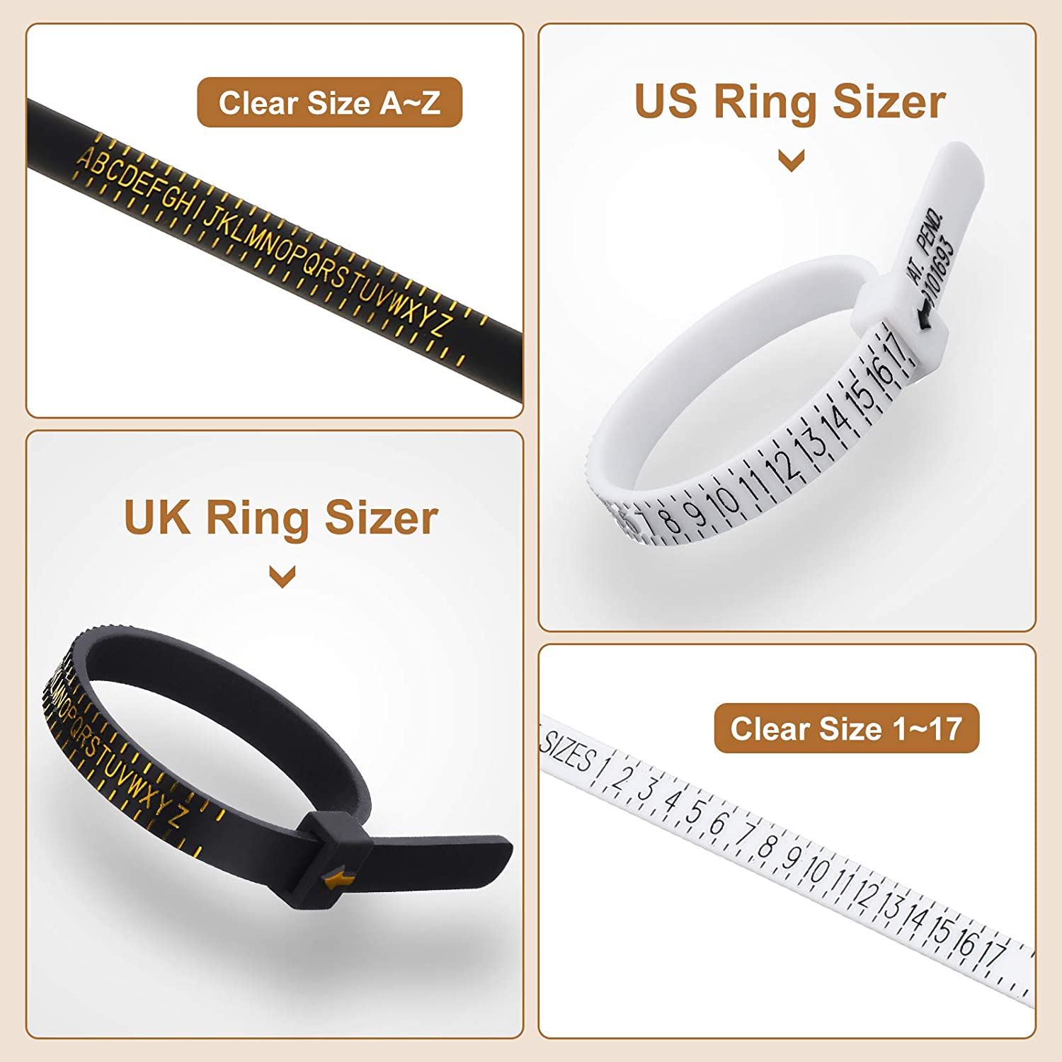 11 Pieces Of US UK Ring Mandre - Jewelry Making Machines review and price