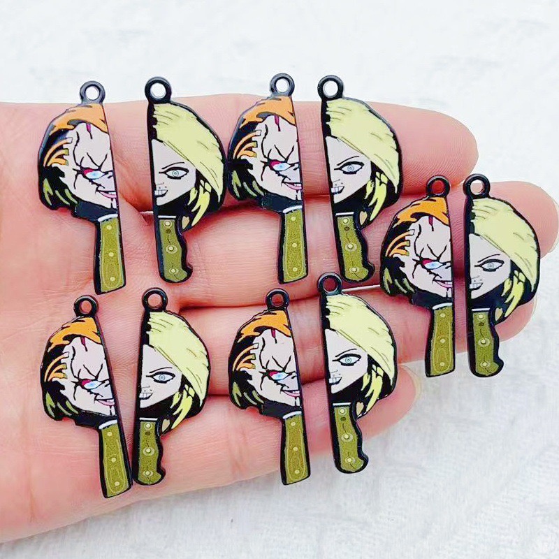10pcs cartoon clown funny coup - Jewelry Making Jewelry review and price