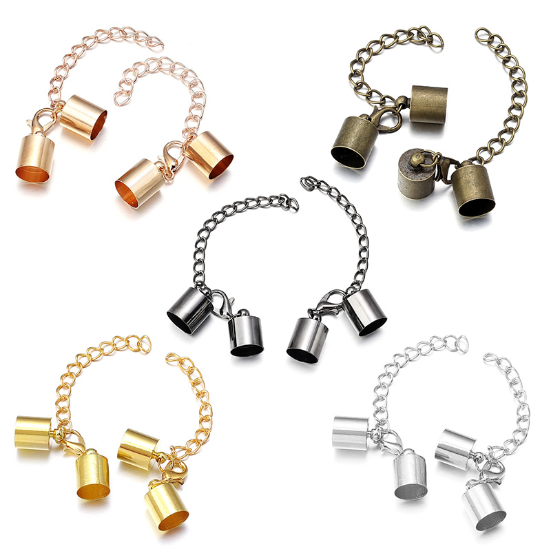 10Sets Leather Cord End Caps W - Jewelry Making School review and price
