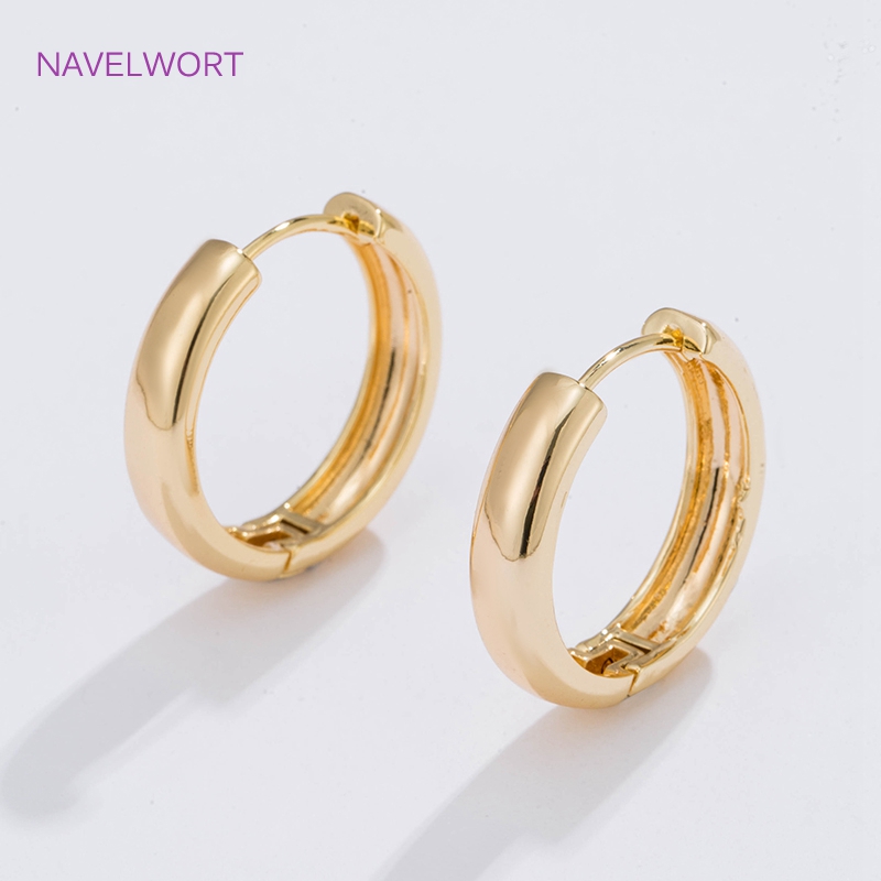 6 Sizes Gold Plated Circle Hoo - Jewelry Making Essentials review and price