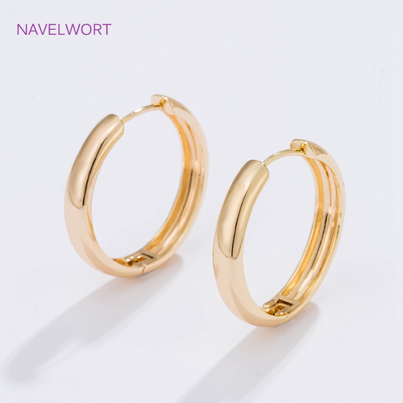 6 Sizes Gold Plated Circle Hoo - Jewelry Making Essentials review and price