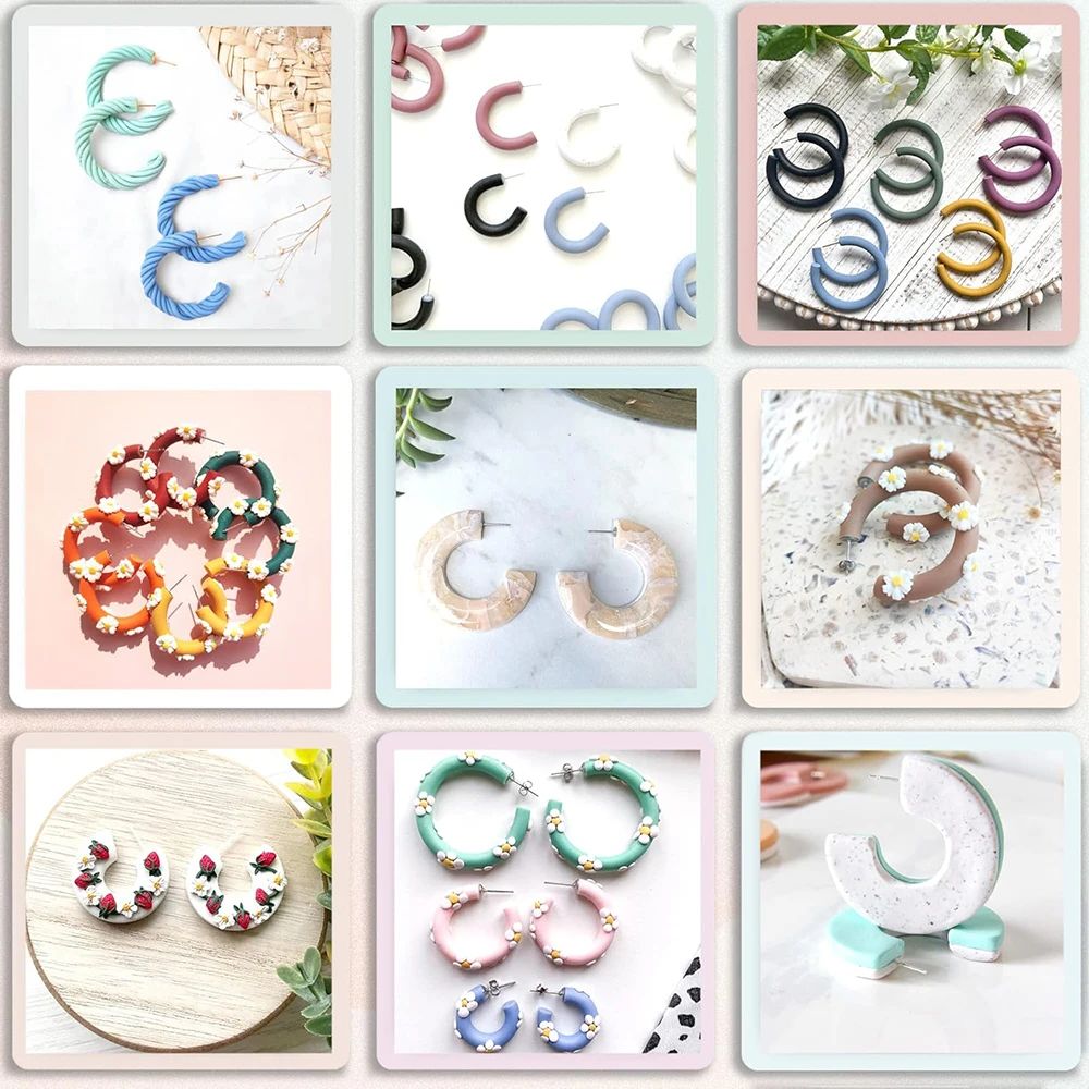 Polymer Clay Hoop Guide Cutter - Jewelry Making Guide review and price