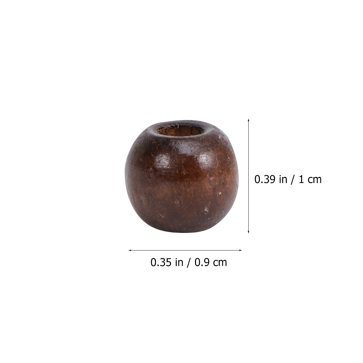 500Pcs Round Wooden Beads 9x10 - Jewelry Making Ideas With Beads review and price