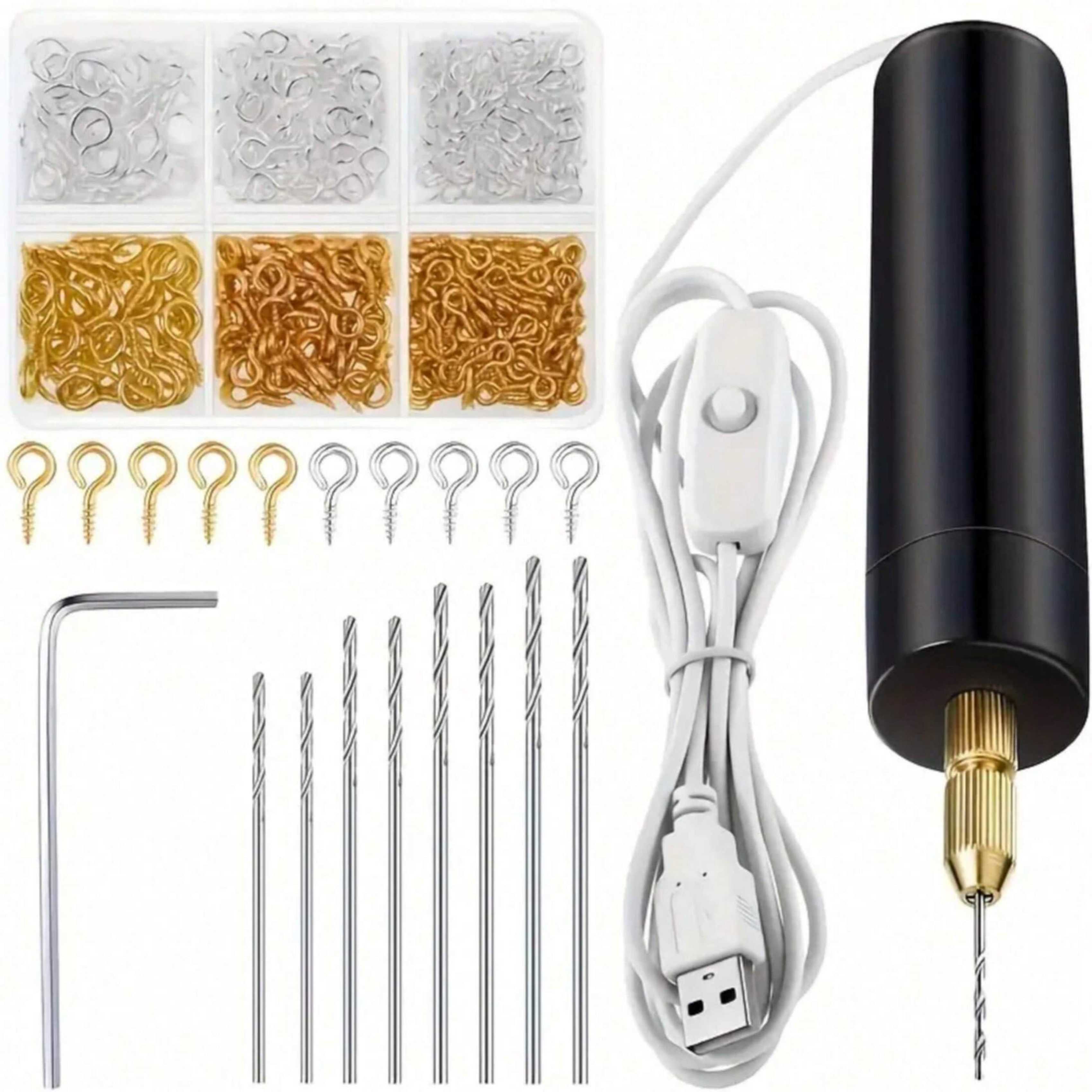 【Mini Electric Drill Set】10Pcs - Jewelry Making Vise review and price