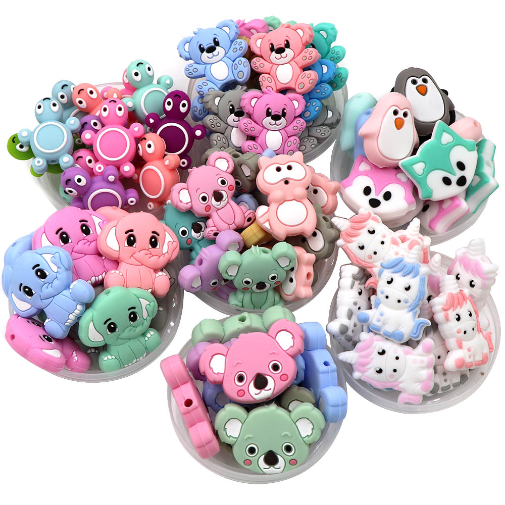 Cute-idea 10Pcs Mini Baby Sili - Jewelry Making Ideas With Beads review and price