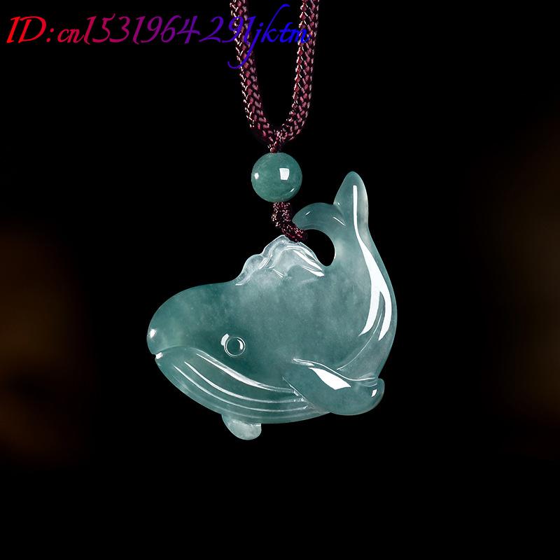 Natural Burmese Jadeite Whale  - Jewelry Making Jewelry review and price