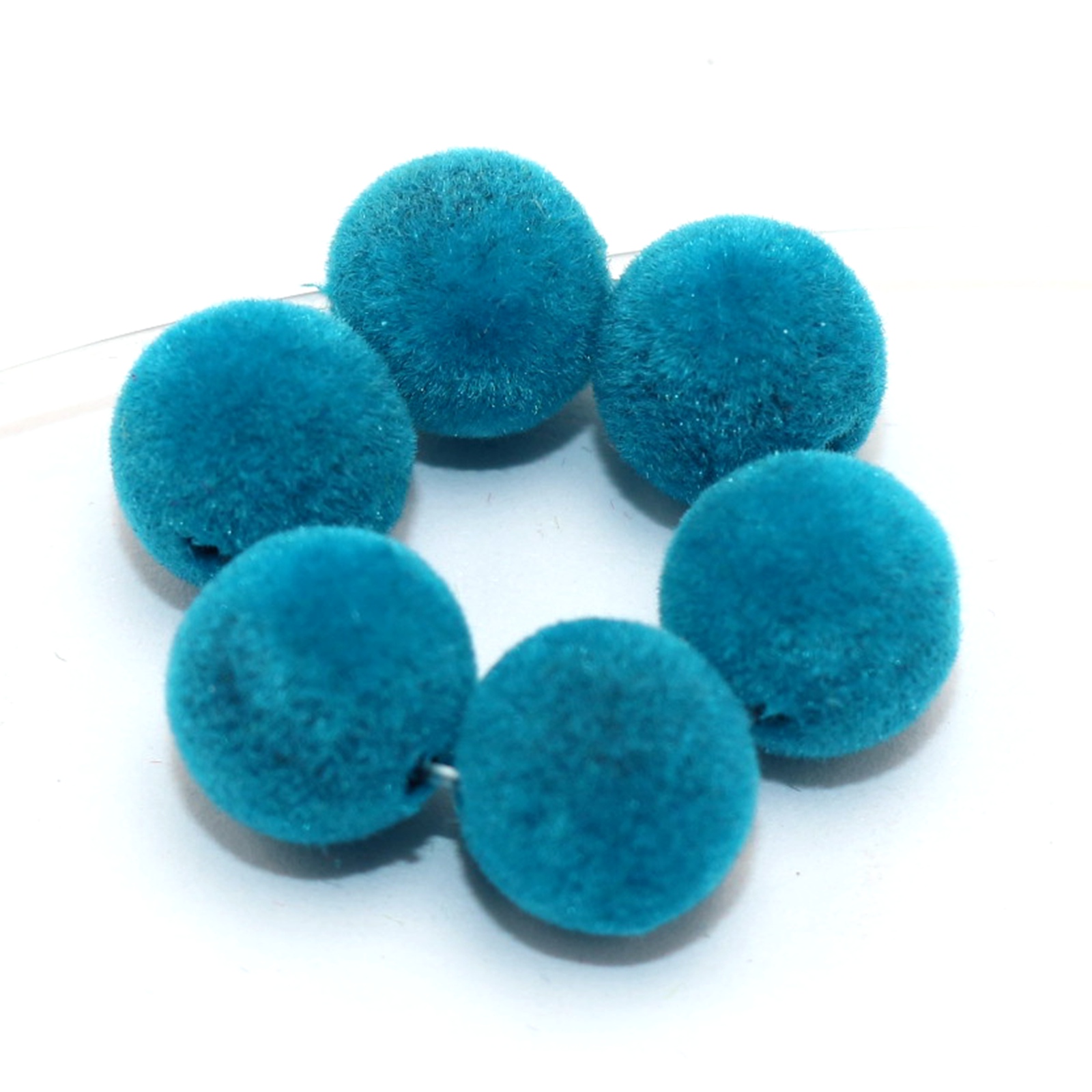 100 Pcs Velvet Acrylic Round B - Bead Mat Velvet review and price