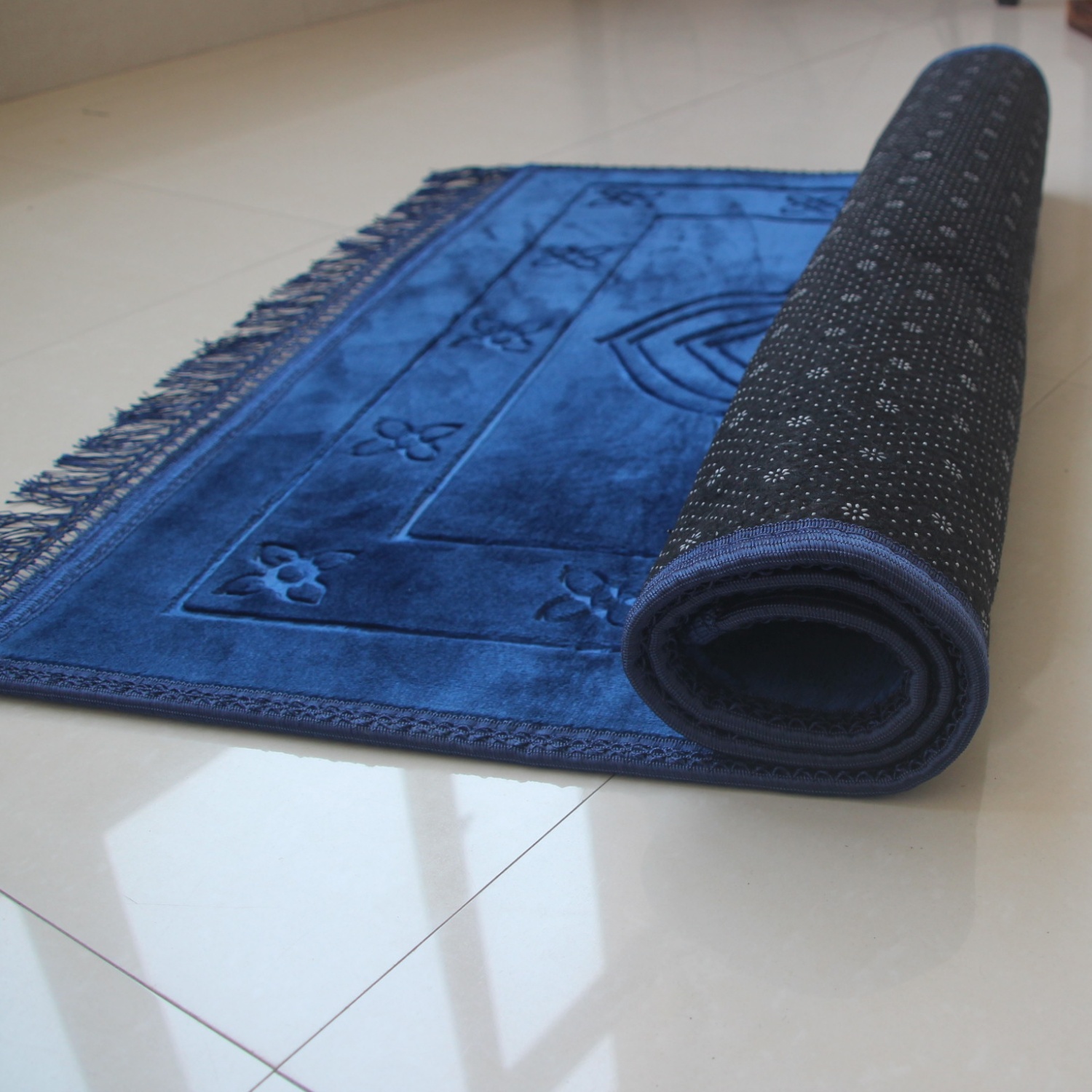 2pcs/1 set Prayer Rug Muslim V - Bead Mat Velvet review and price