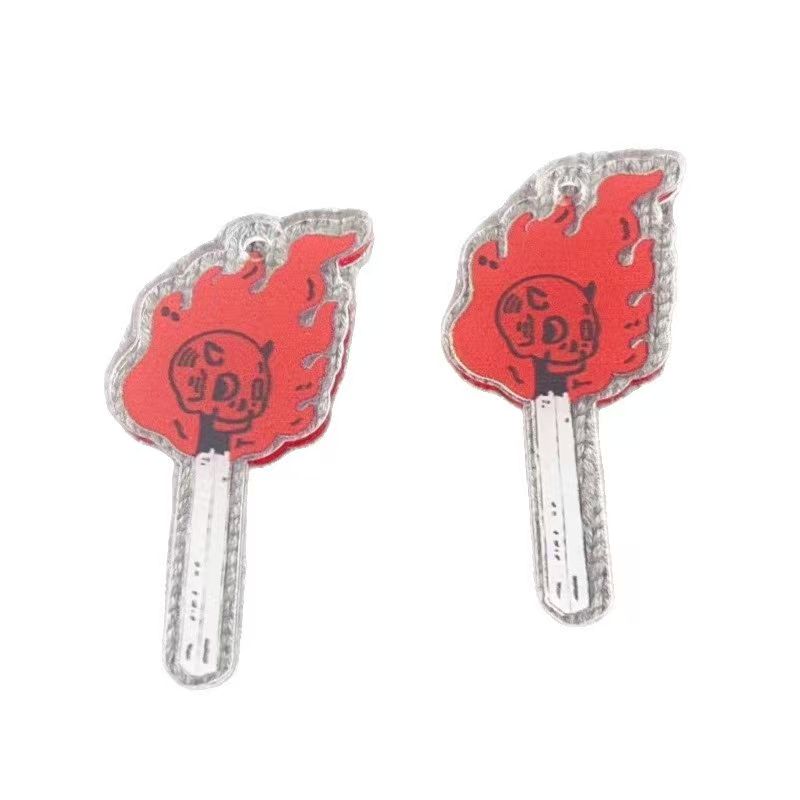 10pcs acrylic skull pendant, D - Jewelry Making Jewelry review and price