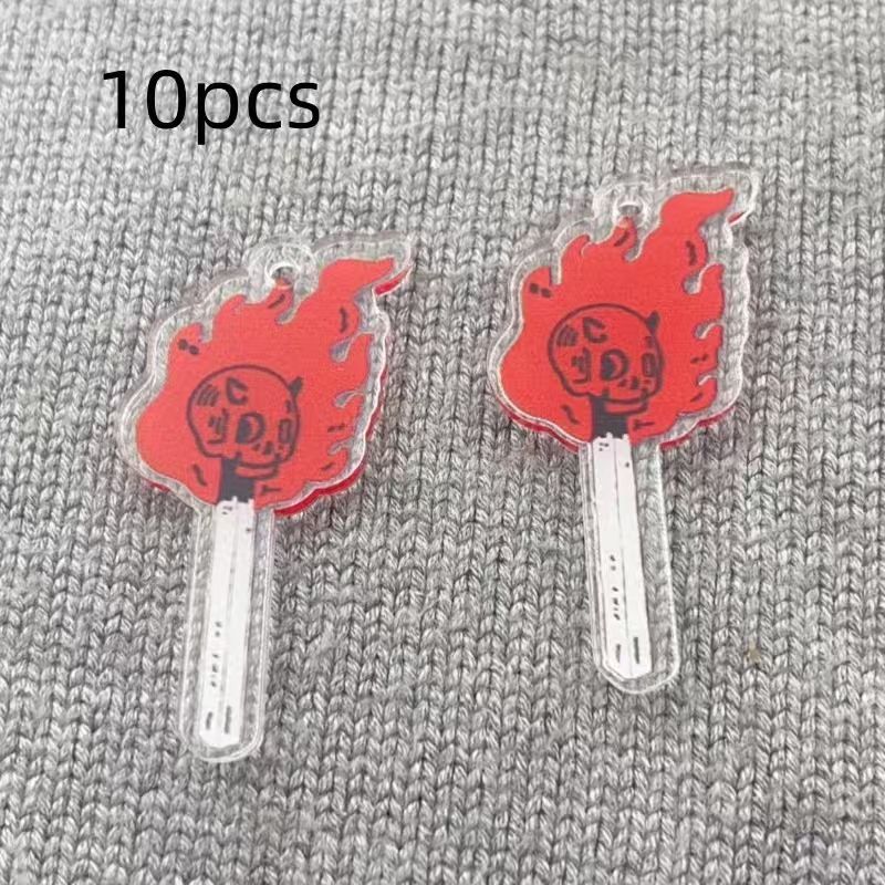 10pcs acrylic skull pendant, D - Jewelry Making Jewelry review and price