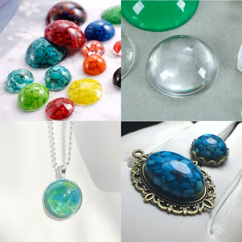 1pcs Silicone Mold Half Ball O - Jewelry Making Tools List review and price