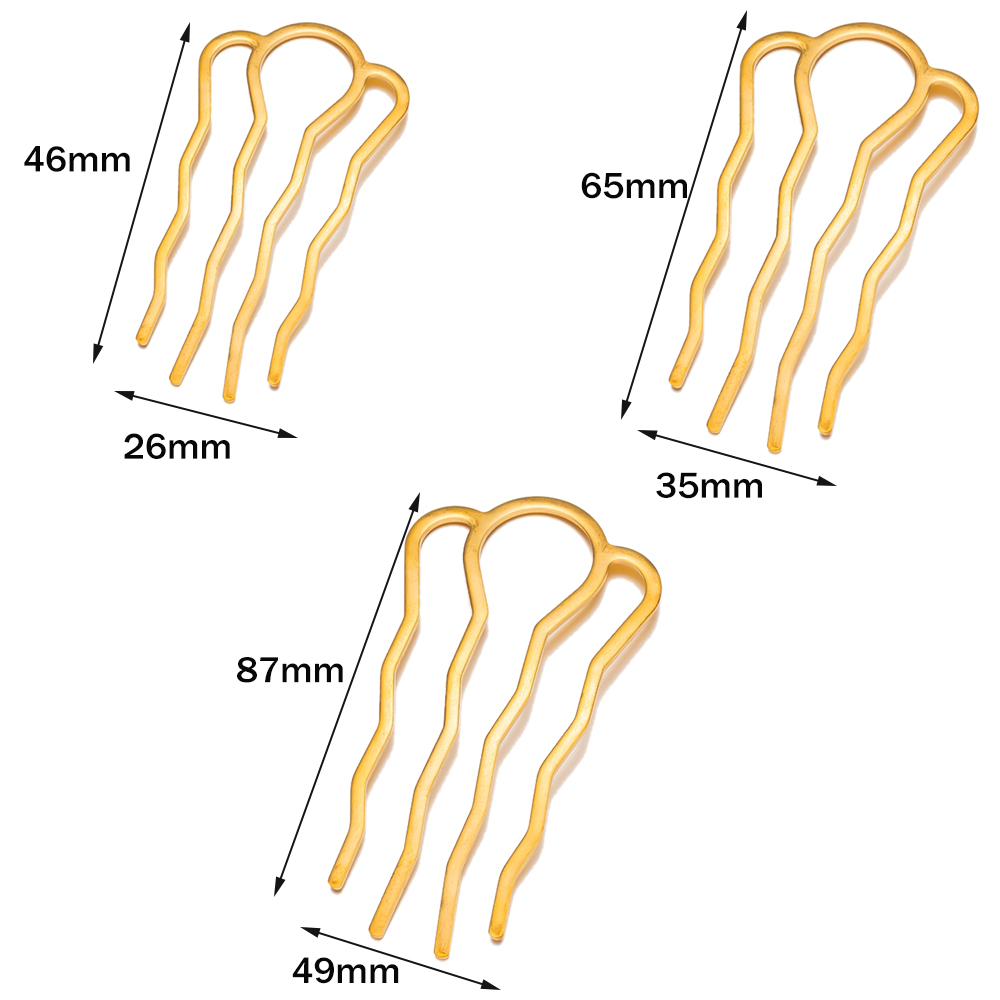 5pcs U-Shape Hair Fork Clip St - Jewelry Making Tools List review and price