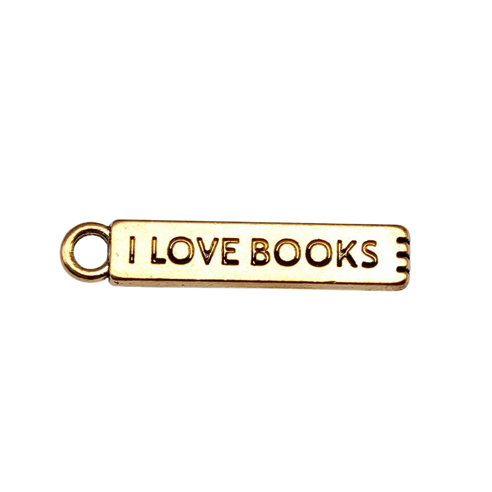 20pcs/lot I Love Books Charms  - Jewelry Making Guide Book review and price