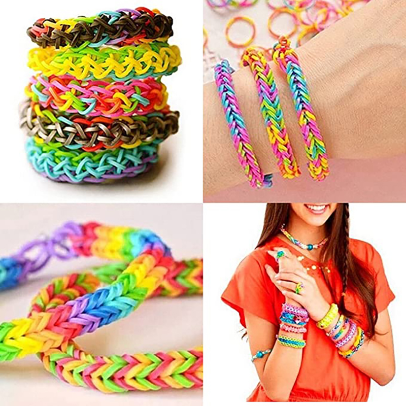 600 pieces Colorful Rubber Ban - Jewelry Making Tools List review and price