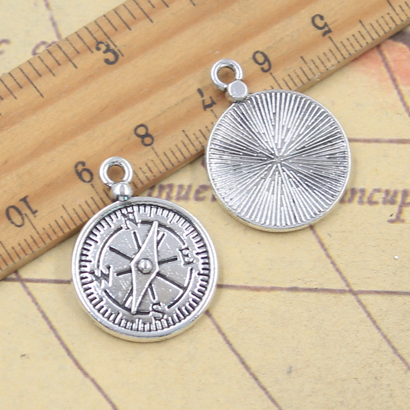 10pcs Charms Compass Guide 27x - Jewelry Making Guide review and price