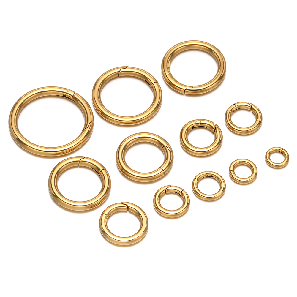 2Pcs/Lot Round Spring Clasps S - Jewelry Making Metals review and price