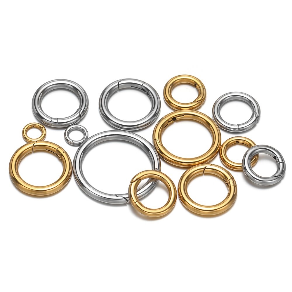 2Pcs/Lot Round Spring Clasps S - Jewelry Making Metals review and price