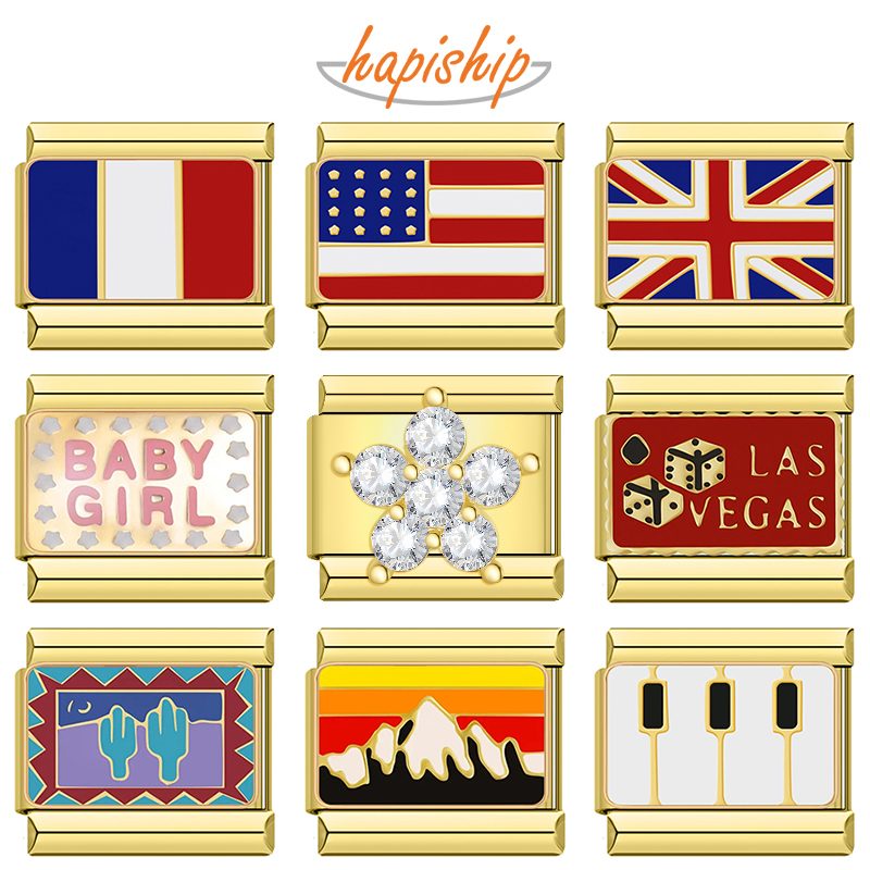 Hapiship Fashion National Flag - Jewelry Making 3 Year Old review and price