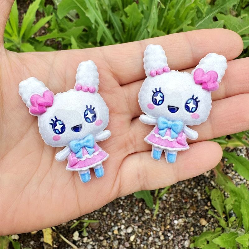 45mm Cartoon Tamagotchi double - Jewelry Making Parts review and price