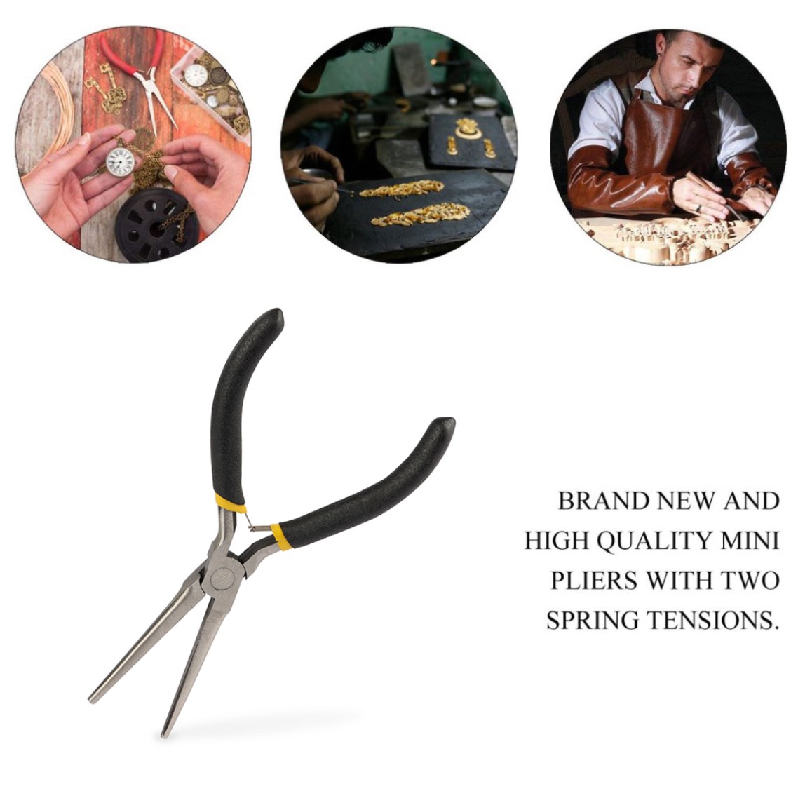 Mini Needle Nose Pliers Carbon - Jewelry Making Machines review and price