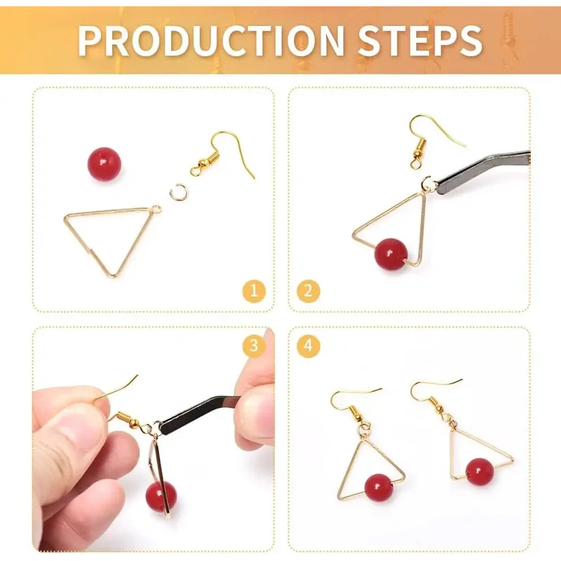 100/500pcs DIY Earring Finding - Jewelry Making Metals review and price
