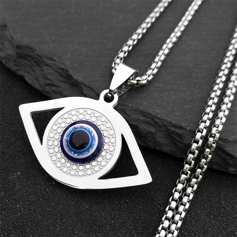 Islam Hamsa Evil Blue Eye Neck - Jewelry Making Jewelry review and price