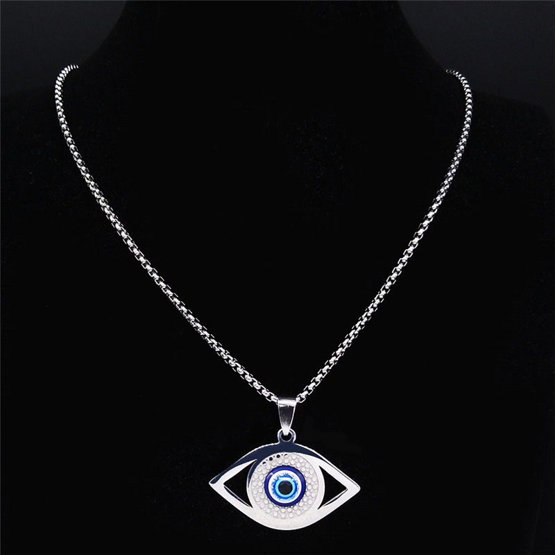 Islam Hamsa Evil Blue Eye Neck - Jewelry Making Jewelry review and price