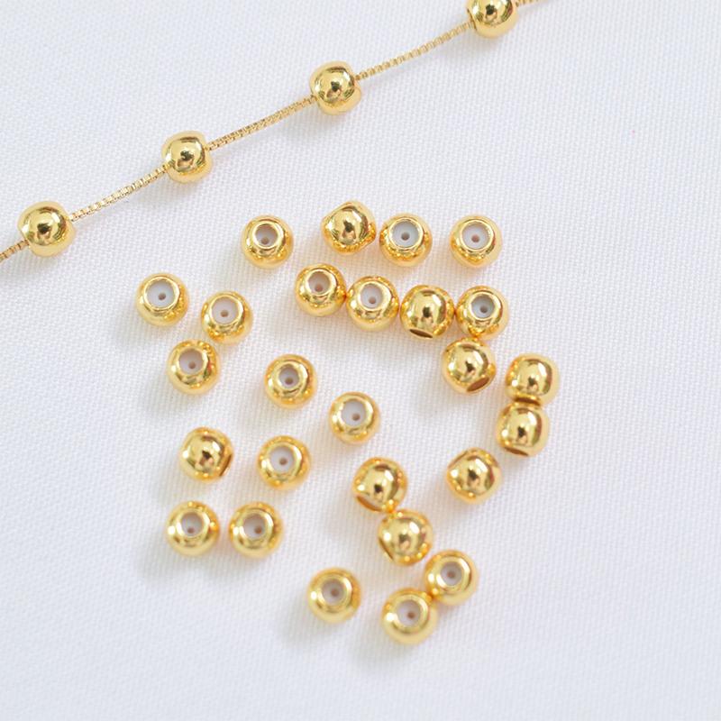 Shiny Gold Plated Faceted Spac - Jewelry Making Ideas With Beads review and price
